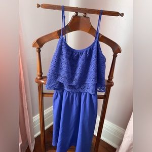 Princess Vera Wang dress - royal blue